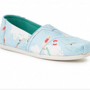 Toms Alpargata in Blue Glow Swimmers (LE, BNIB)